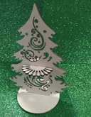 Elegant Laser Cut Christmas Tree Table Decor Vector File