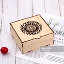 Elegant Laser Cut Decorative Box with Mandala Lid Vector File