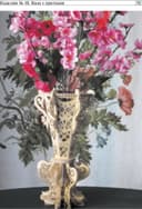 Elegant Laser Cut Decorative Vase Vector File (DXF, SVG)