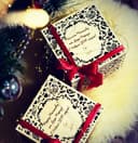 Elegant Laser Cut Holiday Gift Box Vector DXF File