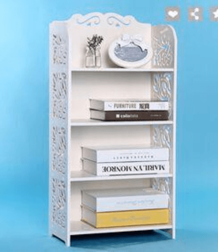 Elegant Laser Cut Storage Shelf Vector File