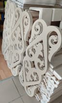 Elegant Ornate Decorative Panel Laser Cut Template Vector