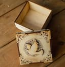 Elegant Peace Dove Keepsake Box Laser Cut Vector File
