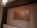 Elegant Rectangular Ornamental Wall Panel Vector File