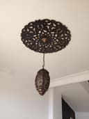 Elegant Round Ceiling Medallion Laser Cut Vector Design