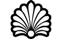 Elegant Scalloped Flower Vector Graphic DXF File