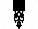 Elegant Vintage Ornamental Corbel & Bracket DXF File for Laser Cutting