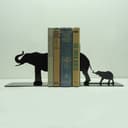 Elephant Family Bookends Vector Design for Laser Cutting