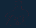 End of the Trail Native American Silhouette DXF File