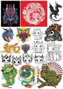 Epic Dragon Vector Collection for Laser Cutting and CNC