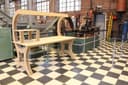 Ergonomic Workshop Workbench DXF Plan for Laser Cutting