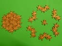 Escher Inspired Gecko Tessellation Puzzle Laser Cut Vector File
