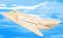 F-117 Nighthawk 3D Puzzle Laser Cut Vector Plan