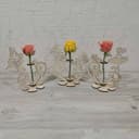 Fairy and Butterfly Flower Vase Stand Laser Cut SVG File