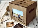 Family Photo Album Storage Box Laser Cut Vector File