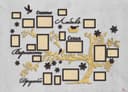 Family Tree Photo Collage Wall Art Laser Cut Vector File