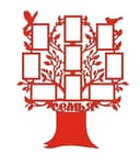 Family Tree Photo Frame Vector Design for Laser Cutting