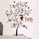 Family Tree Photo Frame Wall Art Vector File (DXF, SVG, AI)