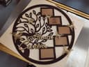 Family Tree Photo Frame with Butterflies Vector for Laser Cutting