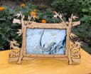 Fantasy Dragon Picture Frame Laser Cut Vector File