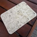 Farm Animal Wooden Peg Puzzle Laser Cut Vector File