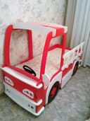 Fire Truck Kids Bed Laser Cut Vector Project