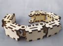 Flexible Cable Carrier Chain Laser Cut Vector File (SVG)