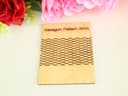 Flexible Hexagon Living Hinge Pattern for Laser Cutting Vector