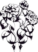 Floral Ornament Vector Design for Laser Cutting, Free Download