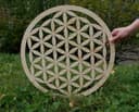 Flower of Life Sacred Geometry Laser Cut Vector File
