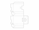 Foldable Packaging Box Template DXF Vector File
