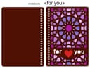 For You Mandala Notebook Cover Laser Cut Vector File