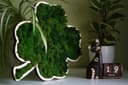 Four Leaf Clover Wood Wall Art Laser Cut File SVG DXF