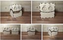 Funny Monster Face Storage Box Laser Cut Vector File