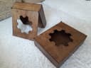 Gear Design Wooden Box Laser Cut Files (SVG, DXF, CDR)