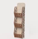 Geometric 3-Tier Wall Organizer Vector Laser Cut Plan