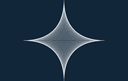 Geometric Astrid Star Laser Cut Pattern DXF Vector