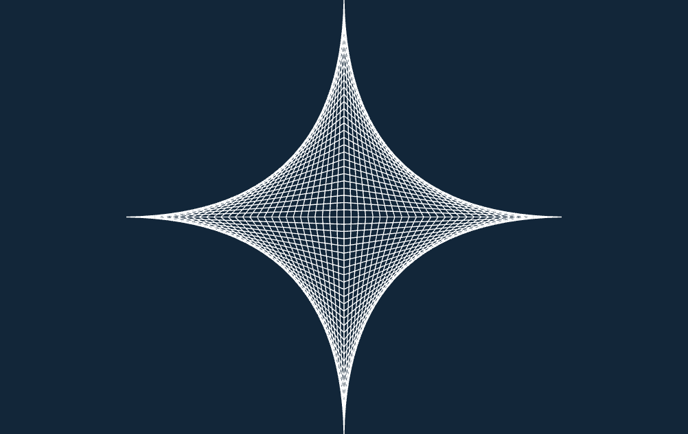 Geometric Astrid Star Laser Cut Pattern DXF Vector