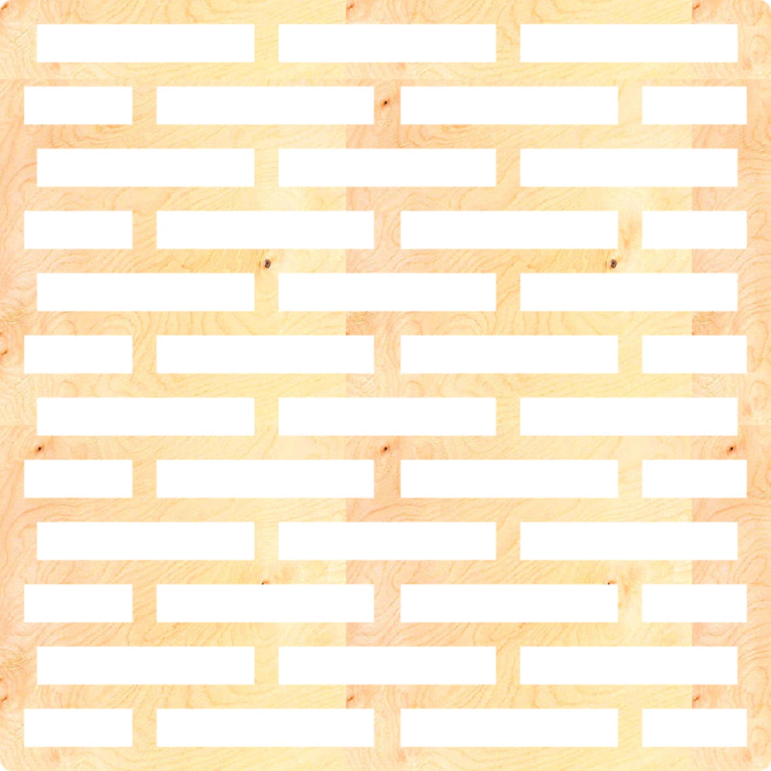 Geometric Brick Pattern Laser Cut Jali Screen DXF CDR