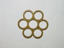 Geometric Circle Flower Pattern Laser Cut Vector File