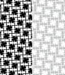 Geometric Cross Seamless Pattern Vector for Laser Cutting