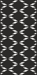 Geometric Diamond Lattice Pattern Vector for Laser Cutting