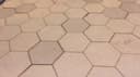 Geometric Hexagon Honeycomb Floor Tiles DXF CDR Laser Vector