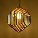 Geometric Hexagon Pendant Lamp Vector File for Laser Cutting
