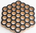 Geometric Honeycomb Trivet Laser Cut Vector File