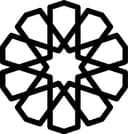 Geometric Islamic Star Mandala Vector DXF File