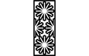 Geometric Islamic Star Pattern Vector DXF for Laser Cutting