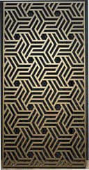 Geometric Jali Screen Pattern DXF CDR Vector Design