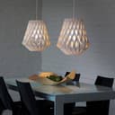 Geometric Lattice Pendant Lamp Laser Cut Vector File