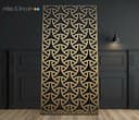 Geometric Lattice Room Divider Vector File for Laser Cutting DXF